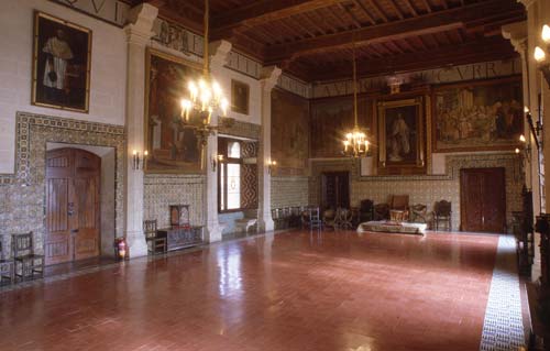 Saló de Corones, Palau dels Borja, Gandia